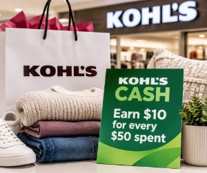 Earn $10 Kohl’s Cash for Every $50 Spent