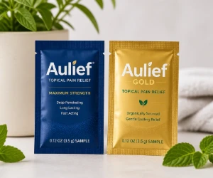 Free Aulief & Aulief Gold Topical Pain Relief Samples