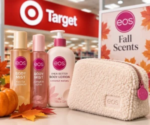 Free eos Sherpa Zip Pouch Giveaway at Target on October 10