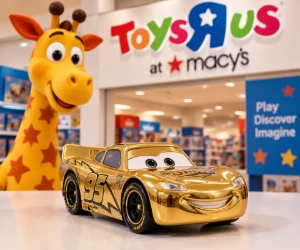 Free Gold Die-Cast Racing Car at Macy’s on October 16