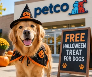 Free Halloween Treat for Dogs at Petco October 17–31