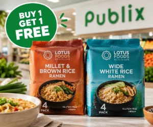 Free Lotus Foods Ramen 4-Pack at Publix When You Buy One