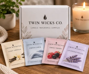 Free Twin Wicks Co. Candle Fragrance Samples by Mail