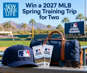 Win a 2027 MLB Spring Training Trip for Two to Florida or Arizona