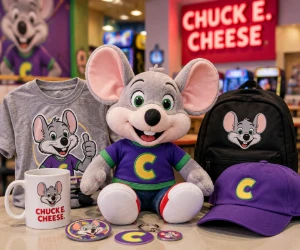 Win a Chuck E. Cheese Merch Collection Featuring Your Favorite Character